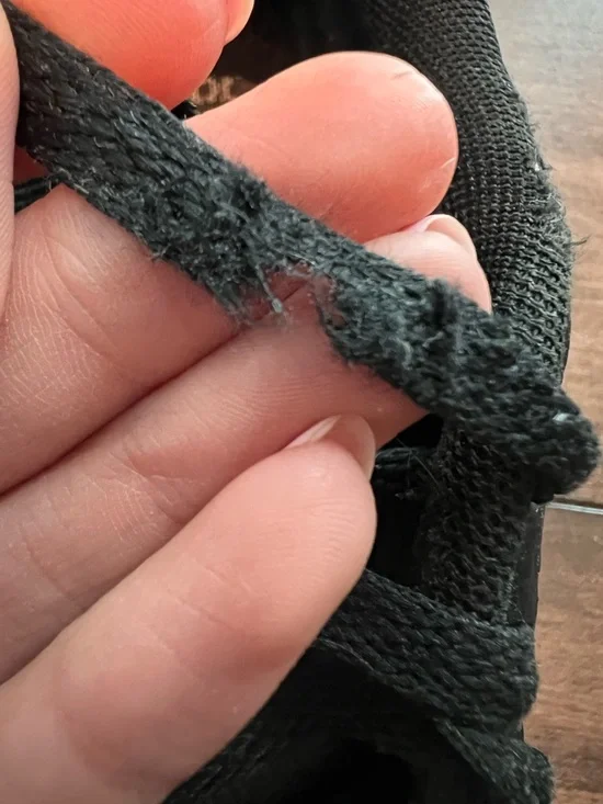 Adidas VL Court 3.0 Black Sneakers White Stripes and Brown Sole Women’s 10 - Picture 8 of 8